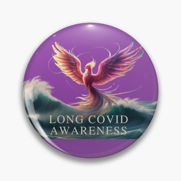Item preview, Long Covid Awareness designed and sold by EquityGuardianX.