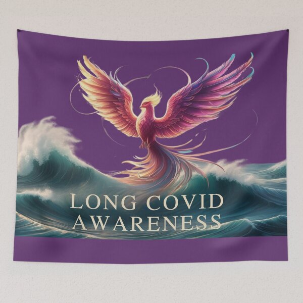 Item preview, Long Covid Awareness designed and sold by EquityGuardianX.