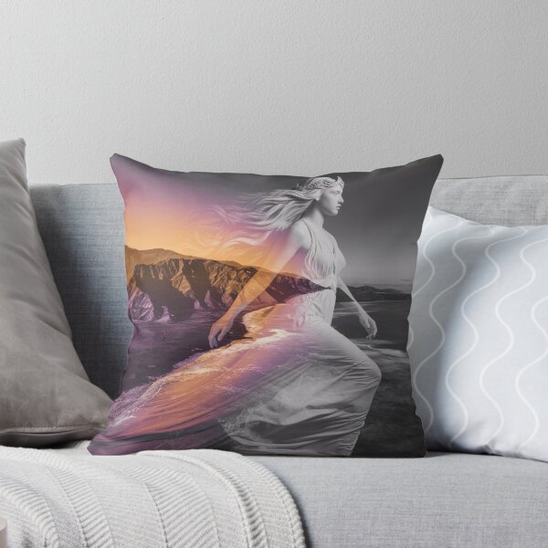 Item preview, Mystical goddess above nature – fascinating double exposure designed and sold by TeeDesignMaster.