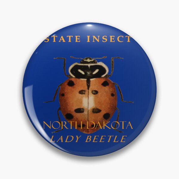 Item preview, North Dakota Territory Insect The Ladybug designed and sold by taiche.