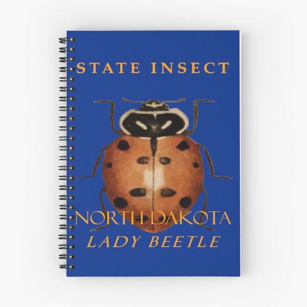 Item preview, North Dakota Territory Insect The Ladybug designed and sold by taiche.
