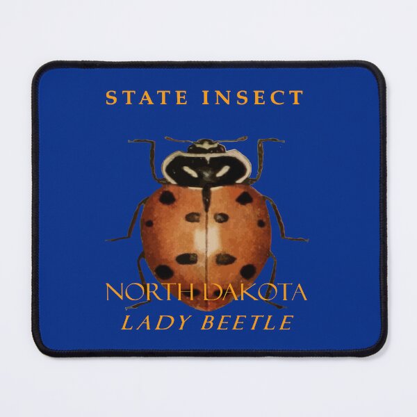 Item preview, North Dakota Territory Insect The Ladybug designed and sold by taiche.