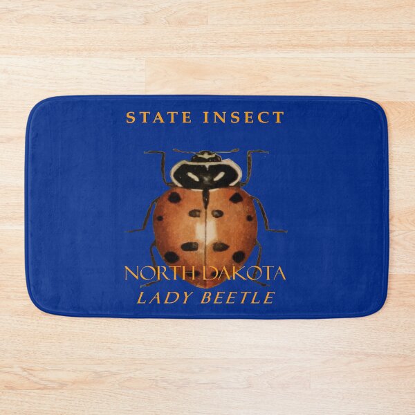 Item preview, North Dakota Territory Insect The Ladybug designed and sold by taiche.