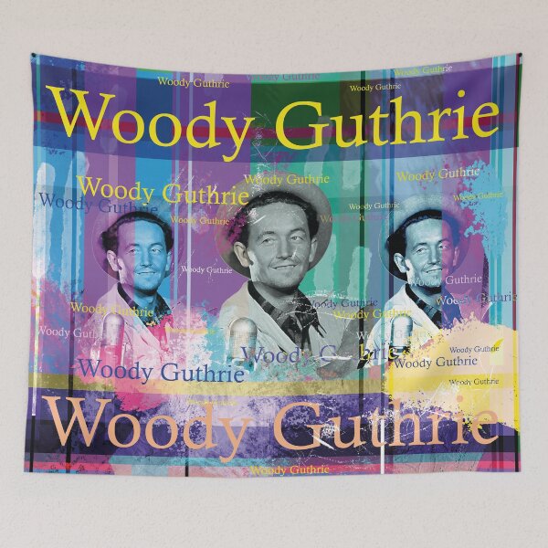 Item preview, Woody Guthrie, musician designed and sold by Mauswohn.