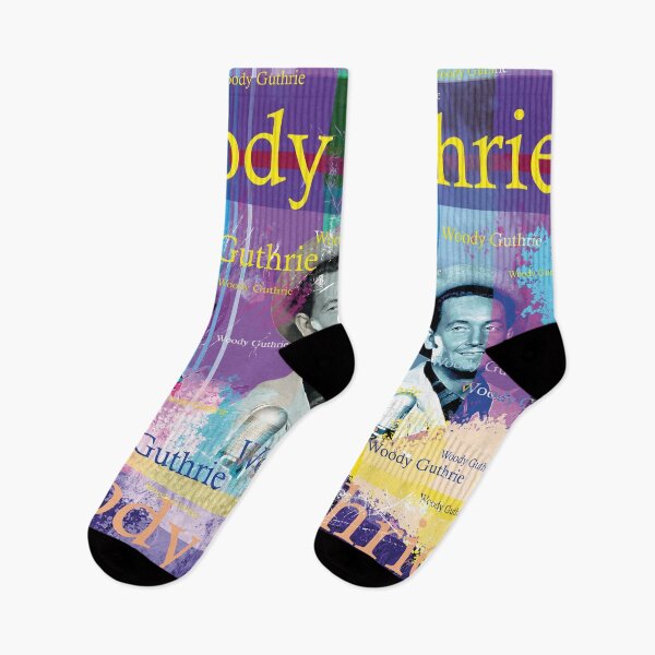 Item preview, Woody Guthrie, musician designed and sold by Mauswohn.