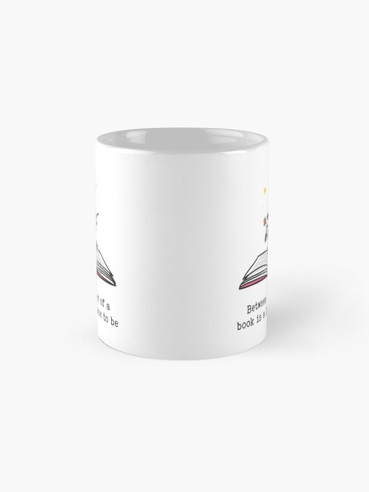 Thumbnail 4 of 6, Coffee Mug, Between the Pages of a Book Illustration  designed and sold by Ditsy-Stitch.