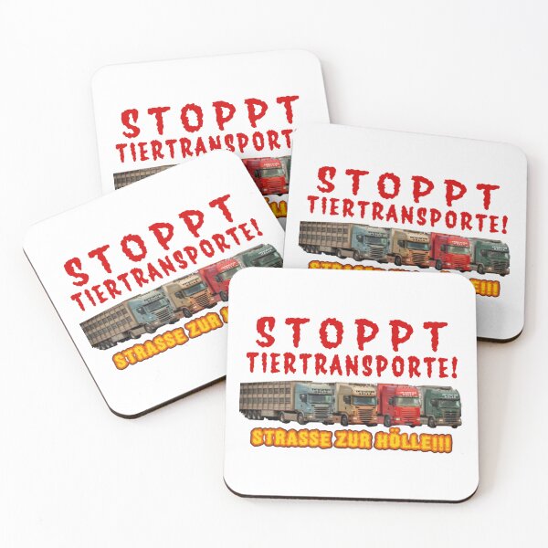 Item preview, Stop animal transport designed and sold by VEGANIMAL Shop.