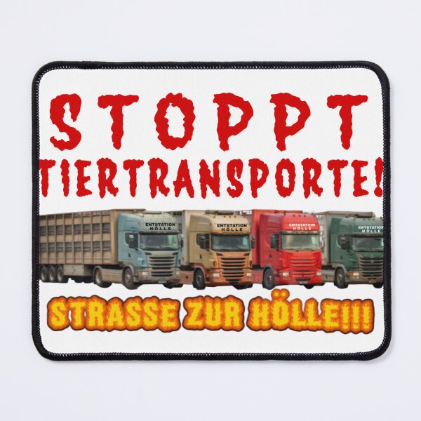 Item preview, Stop animal transport designed and sold by VEGANIMAL Shop.