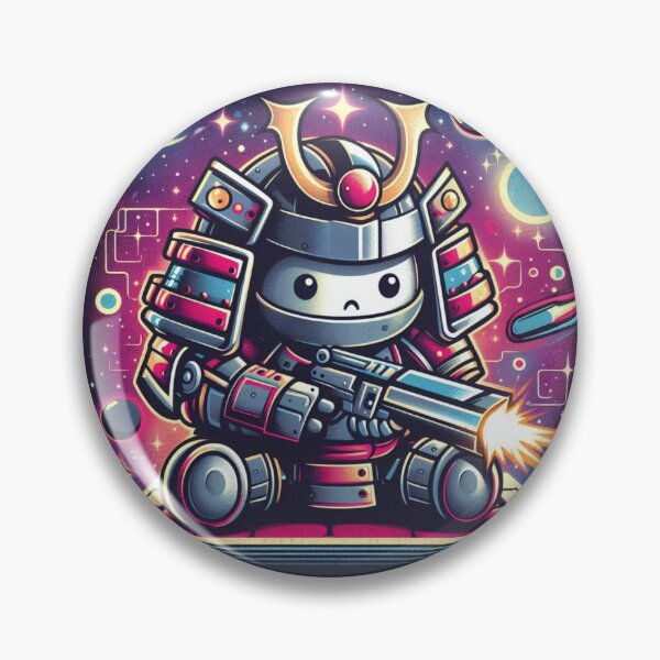 Item preview, Galactic Samurai Mecha Force - Model 9 designed and sold by NeonBot_Shop.