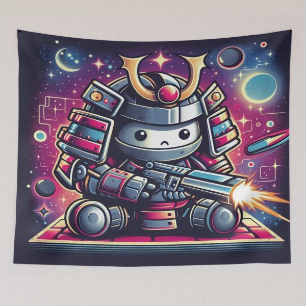 Item preview, Galactic Samurai Mecha Force - Model 9 designed and sold by NeonBot_Shop.