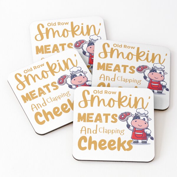 Item preview, Old Row Smokin' Meats And Clapping Cheeks - Funny BBQ T-Shirt, Funny Shirt, Valentine Shirt gift, Valentine Day Cut File designed and sold by GAIDREDA.