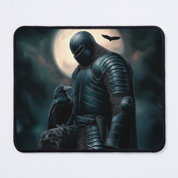 Item preview, Black Knight Under Moonlight designed and sold by PetsArt.