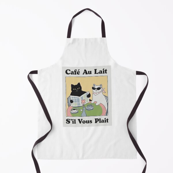 Item preview, Cafe Au Lait. S'il Vous Plait designed and sold by Angry Swan Designs.