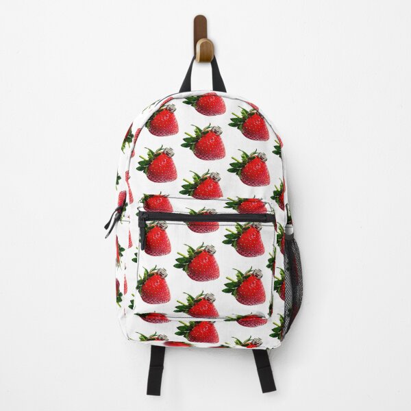 Item preview, Cute Jumping Spider sitting on a Strawberry designed and sold by Tarantula Design Co. .