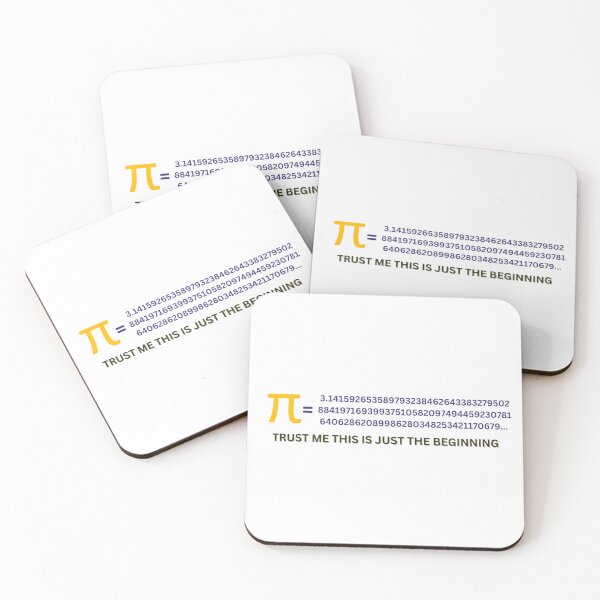 Item preview, Pi Value_Trust me this is just the beginning designed and sold by Lucky Arts With Love.