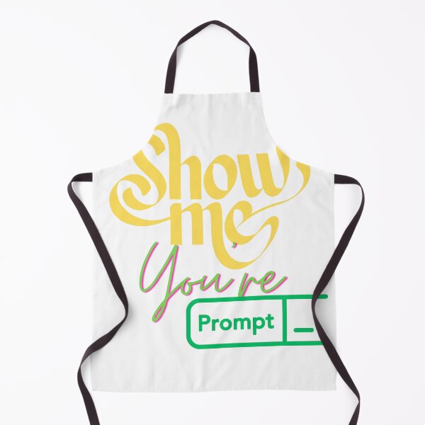 Item preview, Show Me Your Prompts - Funny AI & Chatbot Enthusiast T-Shirt, Funny Shirt, Valentine Shirt gift, Valentine Day Cut File, gift for Mom, dad gift, gift for birthday Essential T-Shirt designed and sold by GAIDREDA.