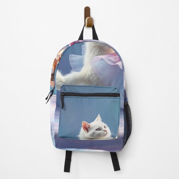 Item preview, White Cat and Ballerina dancing designed and sold by GlamShop88.