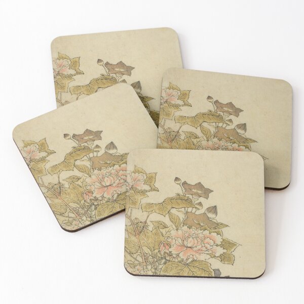 Item preview, Autumn Flowers: Peonies and Bellflowers designed and sold by woodzby.