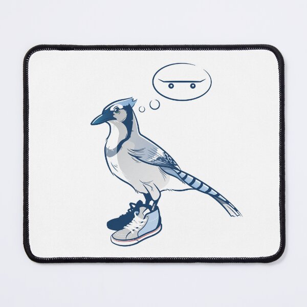 Item preview, Blue Jay loves to skate designed and sold by Bastiano's Nerdiverse.