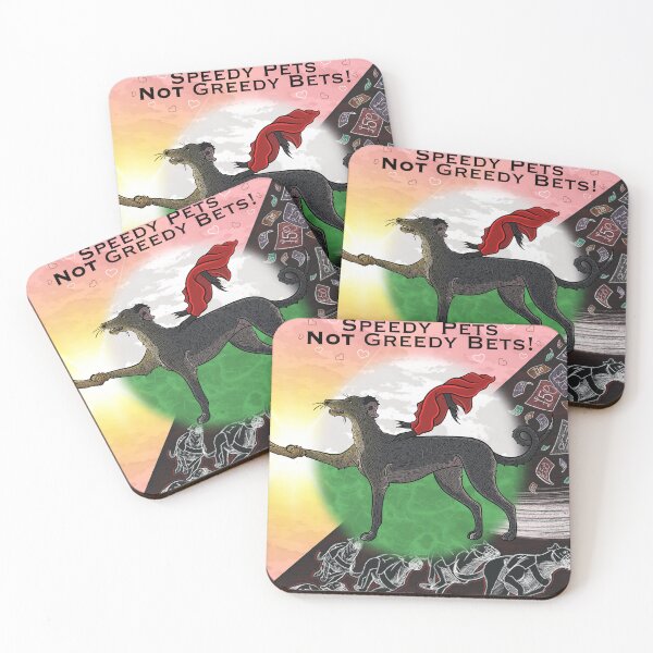 Item preview, Ban Greyhound Racing! designed and sold by FoxAndFiver.