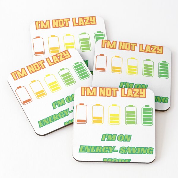 Item preview, I'm not lazy I'm on energy saving mode designed and sold by SzymonC000zyArt.