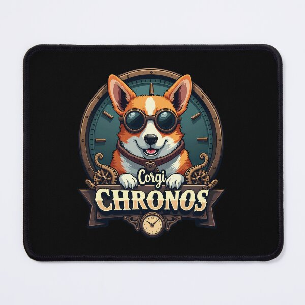 Artikelvorschau, Zeitreisender Corgi – Corgi Chronos Steampunk-Abenteuer entworfen und verkauft von zoughlal.