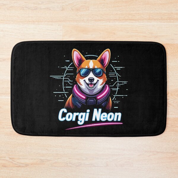Item preview, Cyberpunk Corgi – Corgi Neon Futuristic designed and sold by zoughlal.