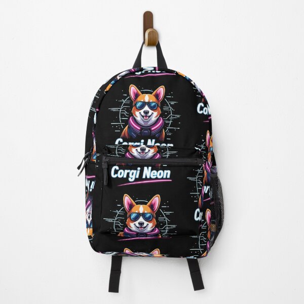 Item preview, Cyberpunk Corgi – Corgi Neon Futuristic designed and sold by zoughlal.