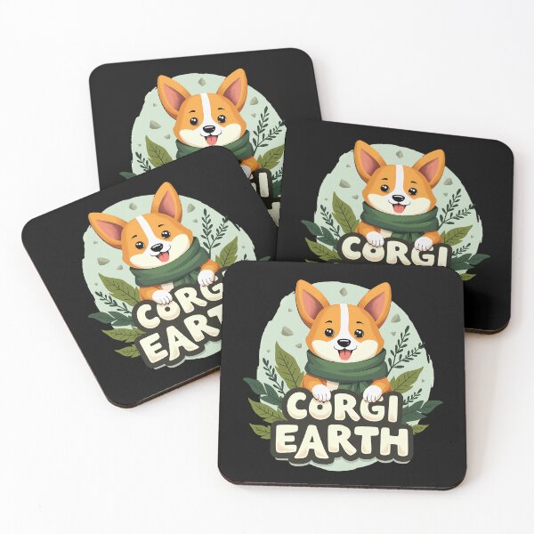 Item preview, Eco-Friendly Corgi – Corgi Earth Sustainable designed and sold by zoughlal.