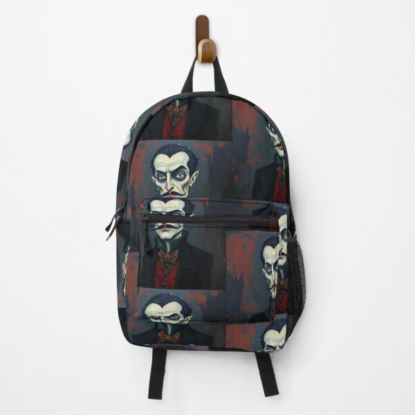 Item preview, Creepy stylized Haunted House portrait of a old man with a mustache designed and sold by Vintage Designs +.