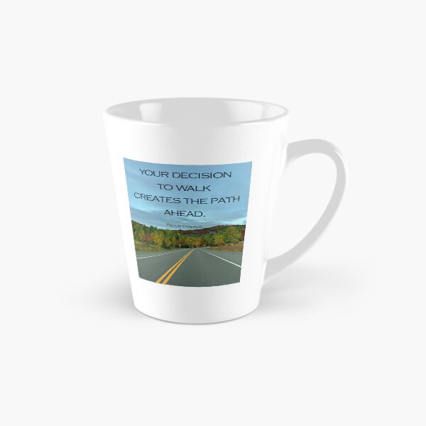 Item preview, Walk and create the path/Paulo Coelho/Motivation/Quote designed and sold by VeenaNair23.