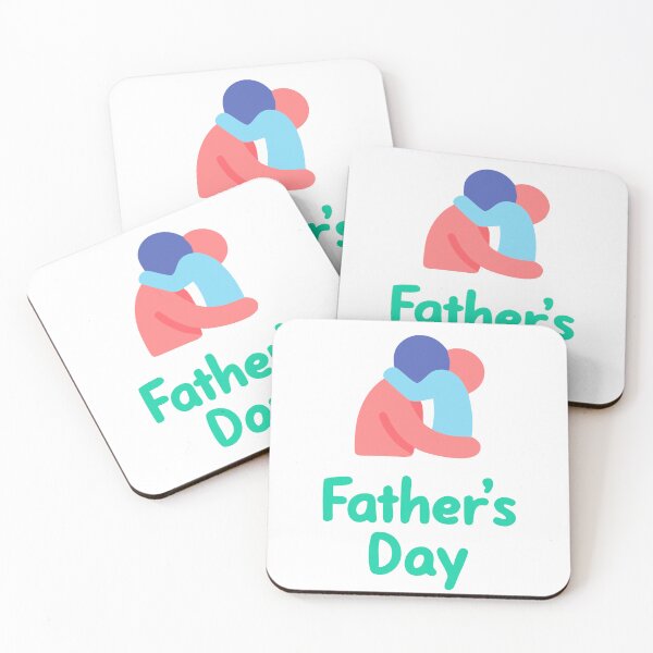 Item preview, Minimalist Illustration of Father and Child with Father's Day Text designed and sold by Creative88Art.