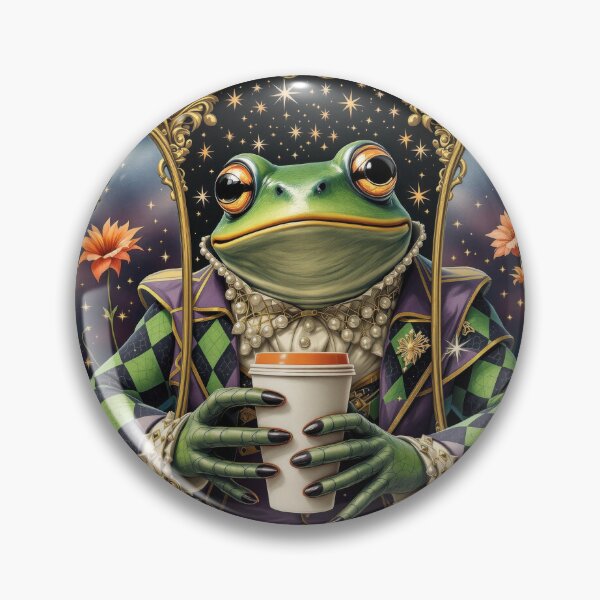Artikelvorschau, Kaffeefrosch-Triptychon entworfen und verkauft von HabitableMoons.