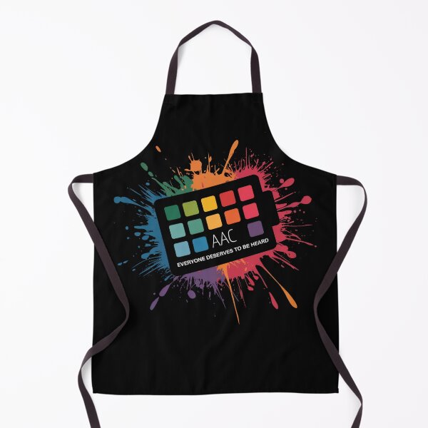 Item preview, AAC Everyone Deserves To Be Heard Colorful designed and sold by MadCatPrints.