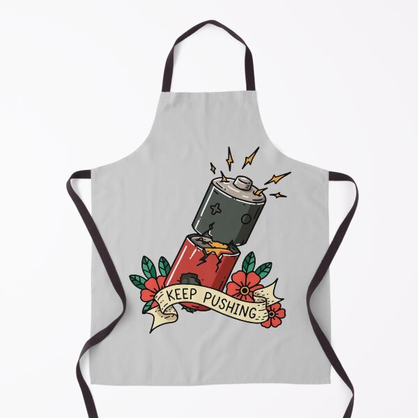 Item preview, "Keep pushing" - Broken battery designed and sold by Tattee.