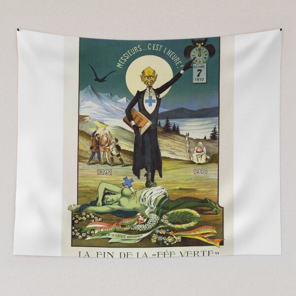 Item preview, Albert Gantner Absinthe Prohibition in Switzerland designed and sold by Vintage Designs +.