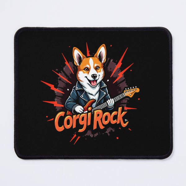 Item preview, Rock Star Corgi – Corgi Rock Rebellious Music designed and sold by zoughlal.