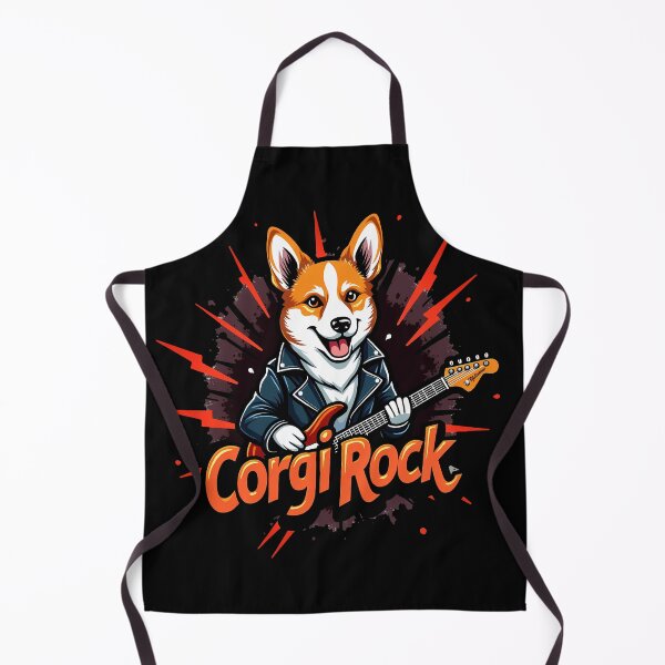 Item preview, Rock Star Corgi – Corgi Rock Rebellious Music designed and sold by zoughlal.