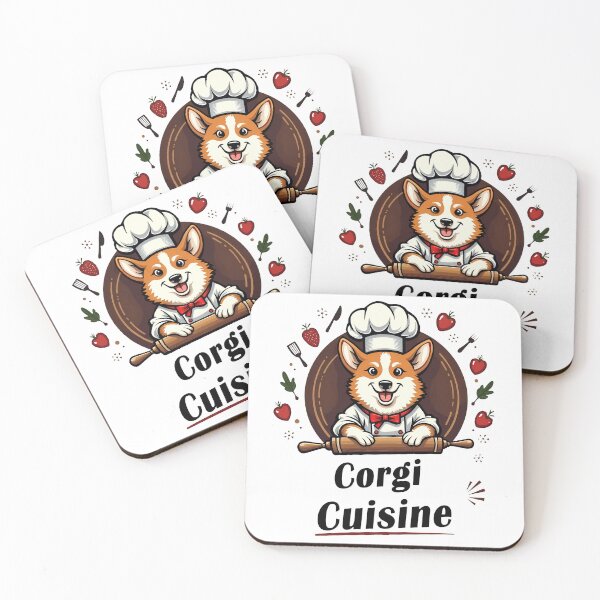 Item preview, Gourmet Chef Corgi – Corgi Cuisine Culinary designed and sold by zoughlal.