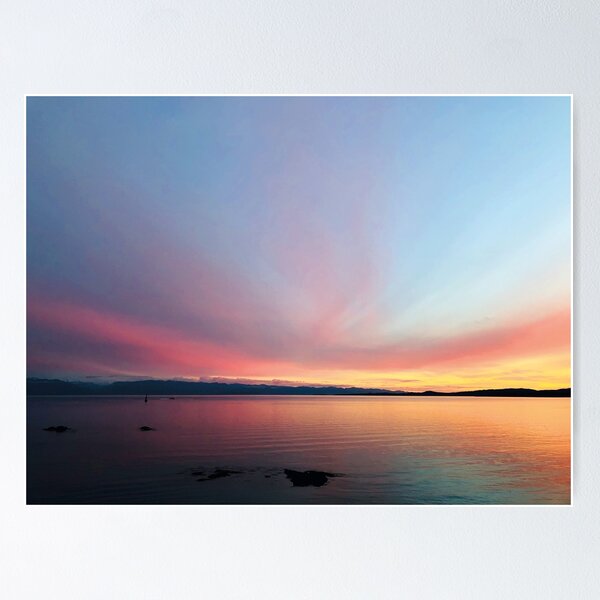 Item preview, Sunset over Strait of Juan de Fuca designed and sold by Gertrude Lok.
