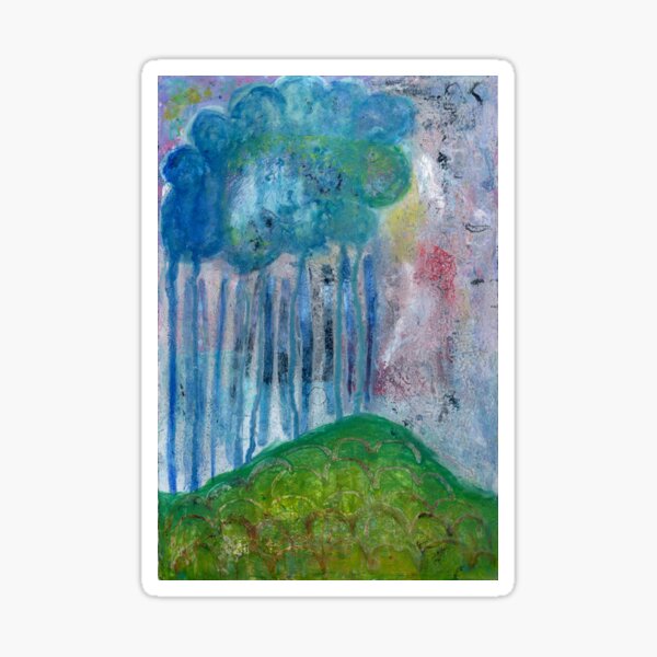 Vista previa del artículo con la obra «Diluvio», diseñado y vendido por Starmothpress.