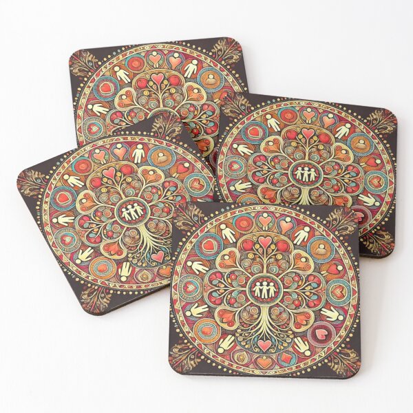 Item preview, Mandala of FAMILY  designed and sold by Nat-Rio.