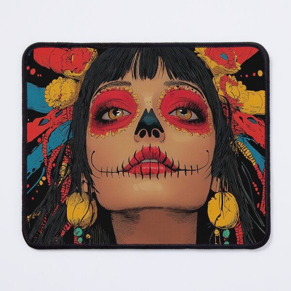 Item preview, Floral Calavera designed and sold by Retro Type.