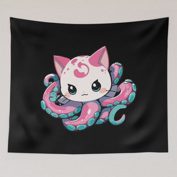 Item preview, Octo Kitty designed and sold by Getup-clothing.