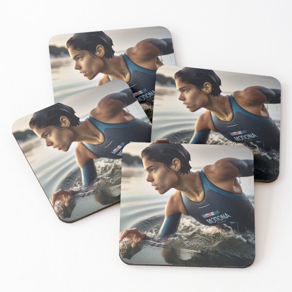 Item preview, Triathlon Power – Emerging from the Water designed and sold by Triathlongram.