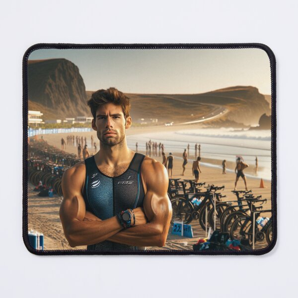 Item preview, Triathlon Champion – Beach Transition Zone designed and sold by Triathlongram.