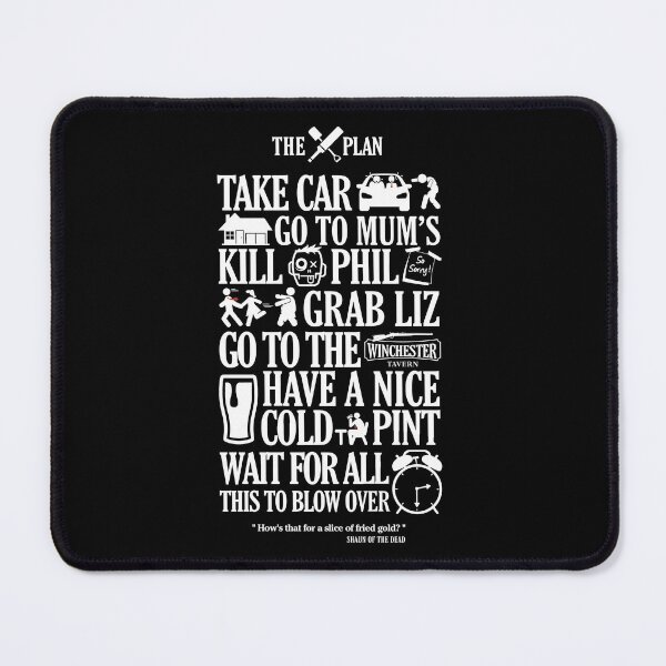 Item preview, The Plan Shaun Of The Dead designed and sold by Candywrap Studio.