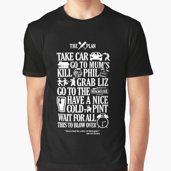 Item preview, The Plan Shaun Of The Dead designed and sold by Candywrap Studio.