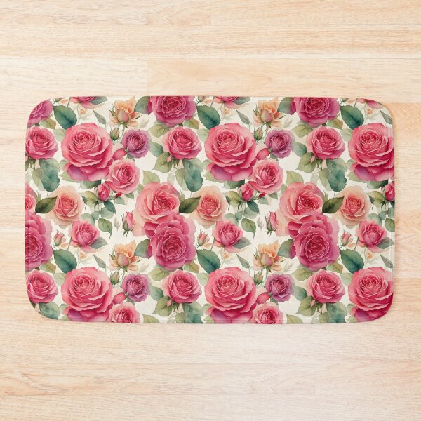 Item preview, Pink Roses in watercolor  designed and sold by Designbes.