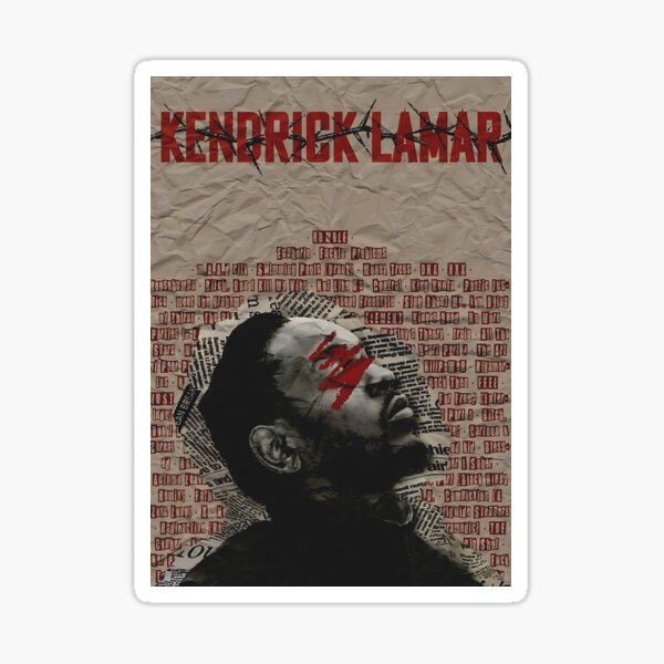 Aperçu de l'œuvre Kendrick Lamar putain créée et vendue par Ginovativedy.